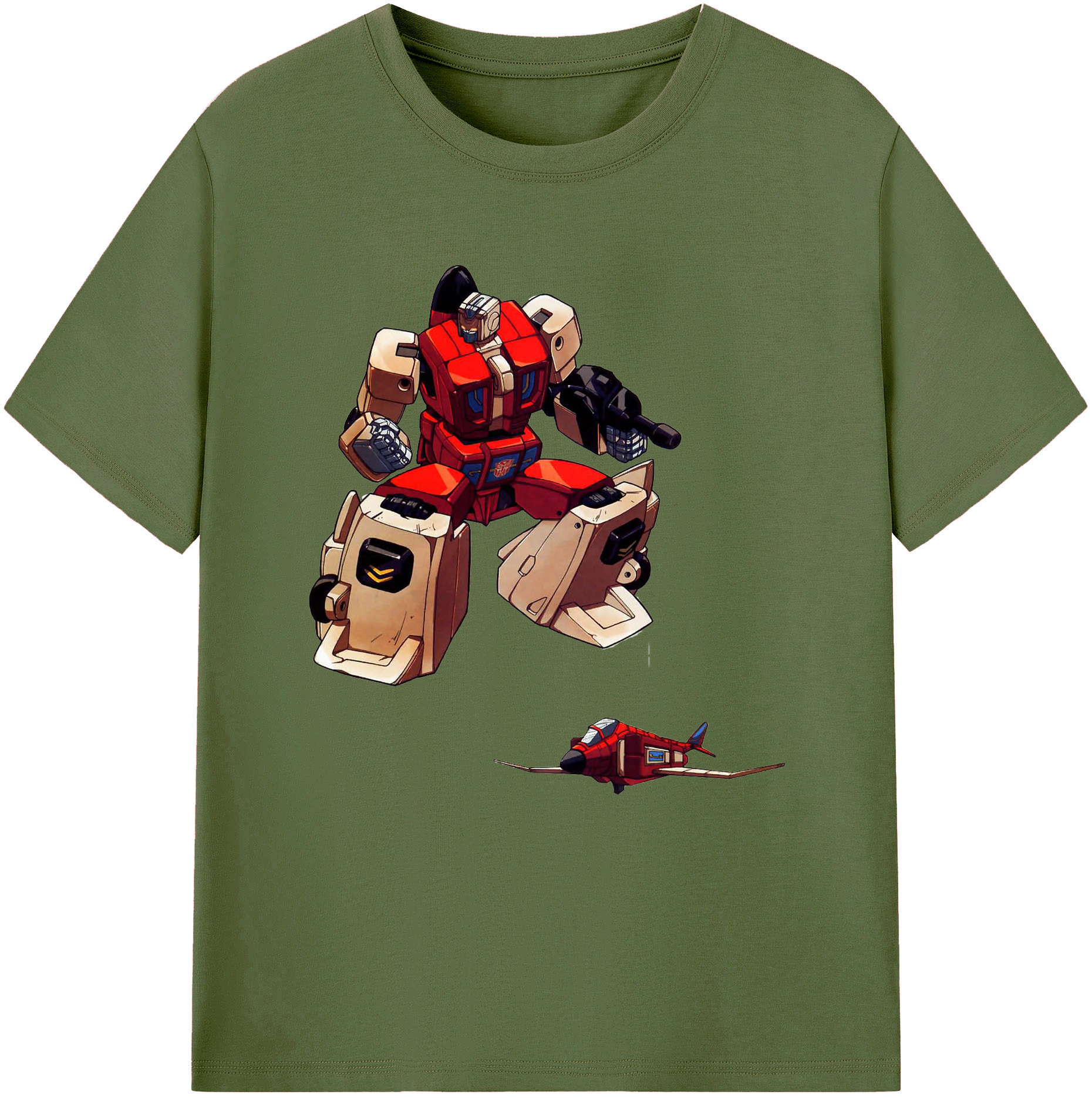 （画像用）  綿100％半袖Tシャツ（フロントプリント）